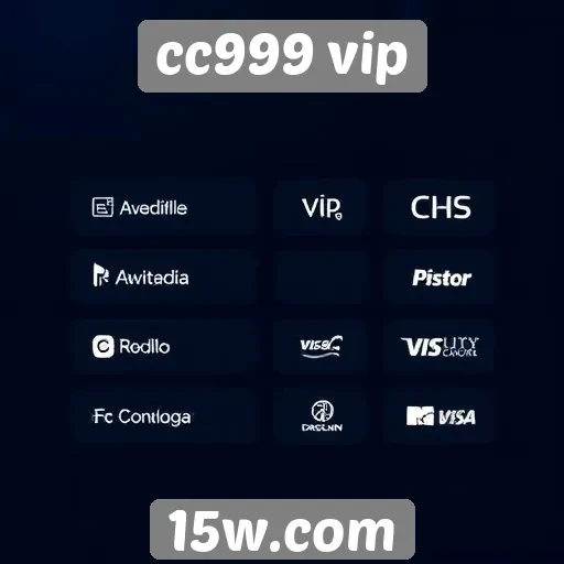 Métodos de pagamento disponíveis no cc999 vip